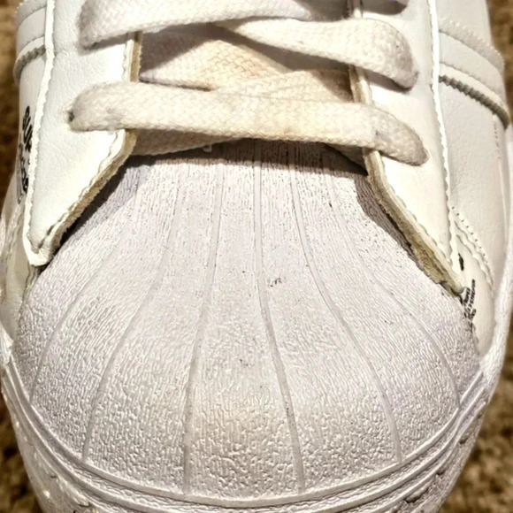 Adidas Originals Superstar Cloud PRIMEGREEN White/Vivid Red GV7672 Mens Sz 8.5 - Picture 7 of 10